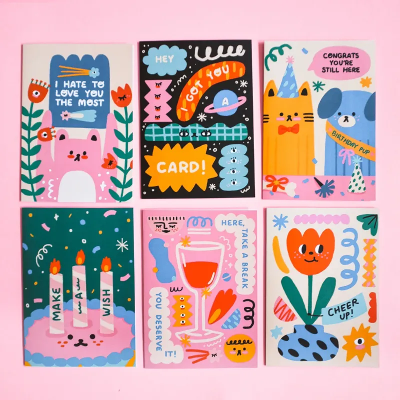 Greeting Cards :) sold by Liunic on Things