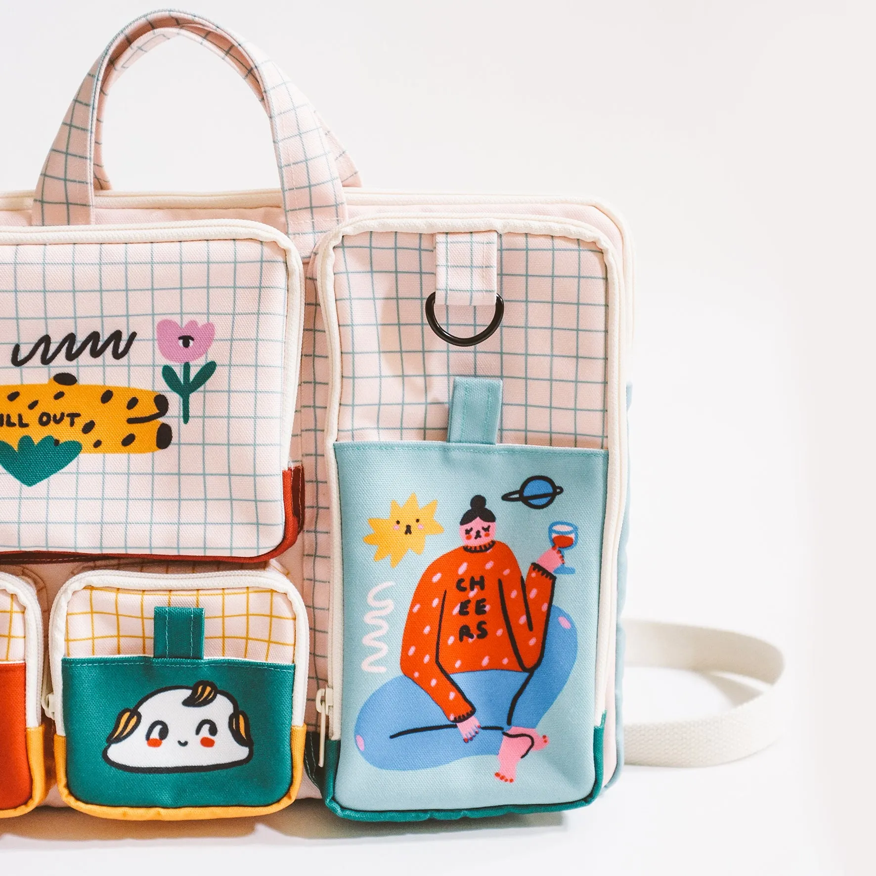 Take It Slow Laptop Bag sold by Liunic on Things product image thumbnail 2