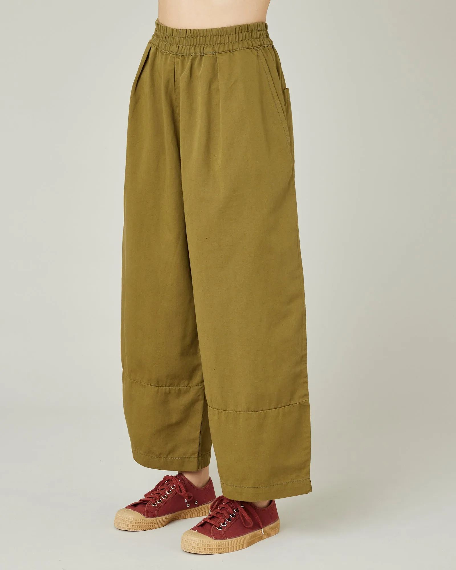 Bobbi Sicilian Green Twill Trousers sold by Beyond Nine product image thumbnail 2