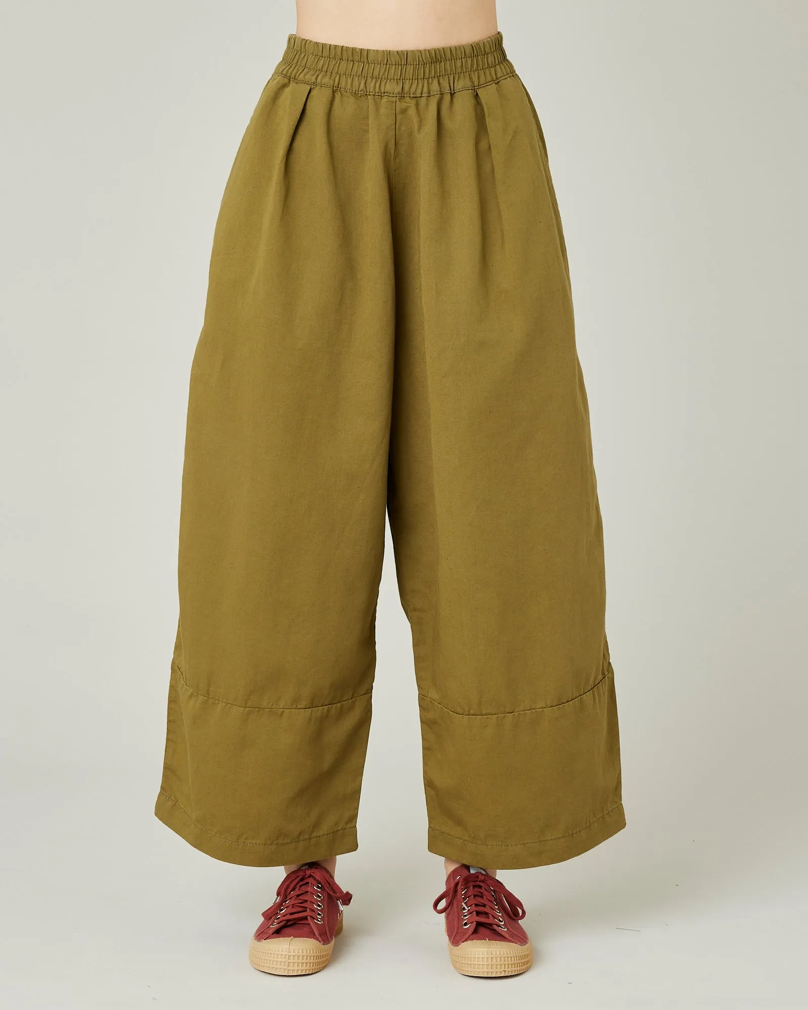 Bobbi Sicilian Green Twill Trousers sold by Beyond Nine