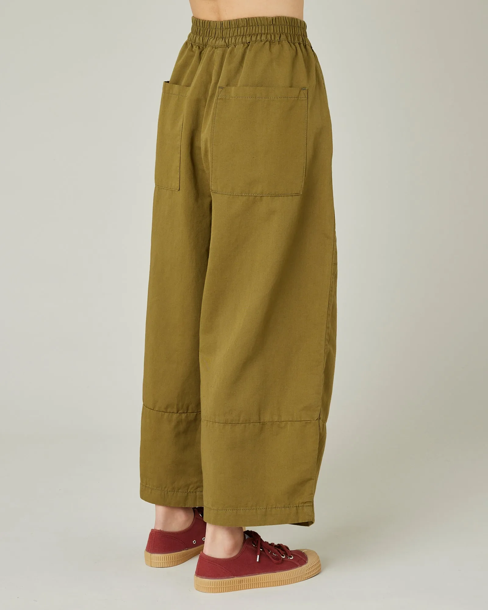 Bobbi Sicilian Green Twill Trousers sold by Beyond Nine product image thumbnail 4