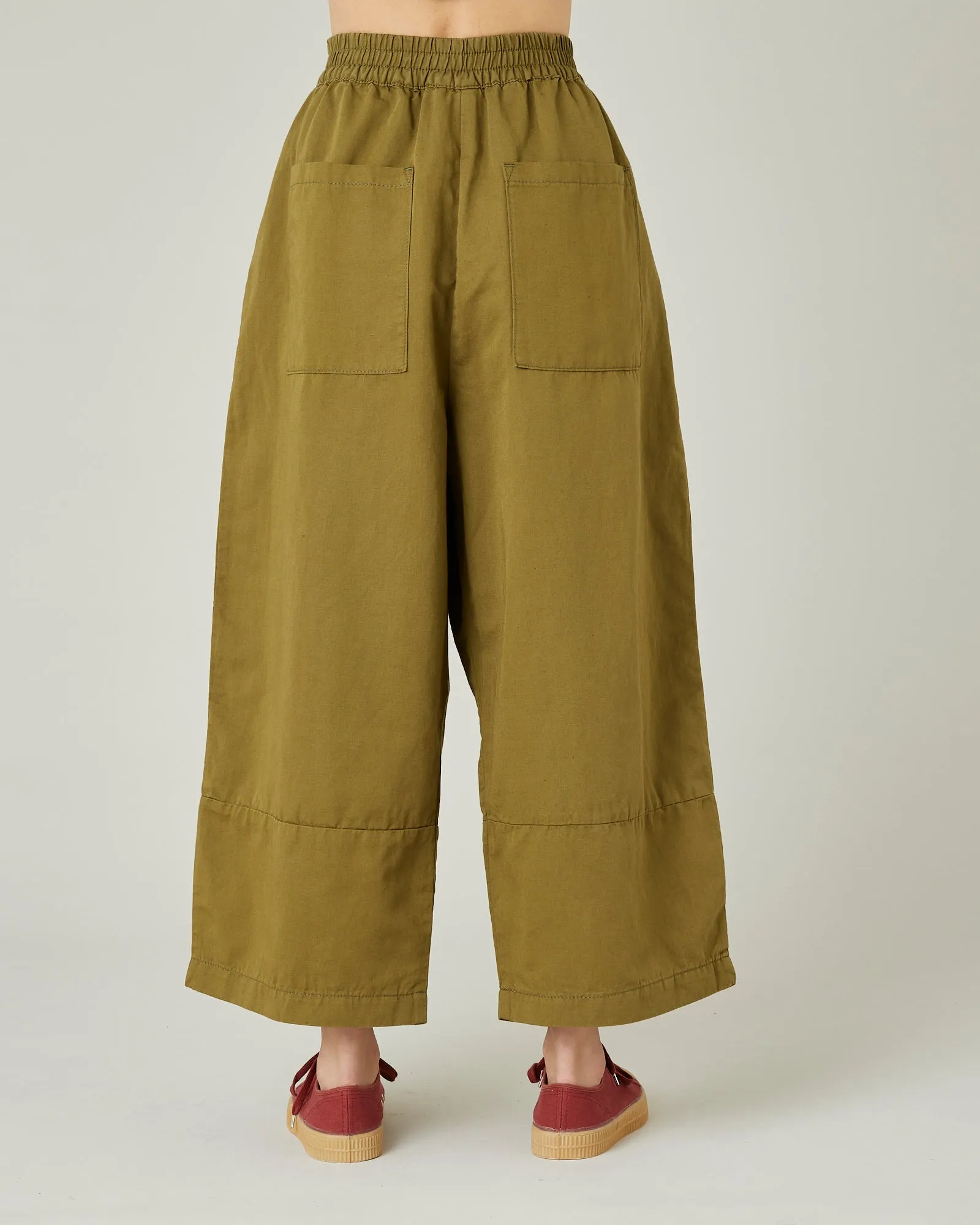 Bobbi Sicilian Green Twill Trousers sold by Beyond Nine product image thumbnail 3