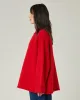 Luna Flame Red Knitted Wool Jumper sold by Beyond Nine