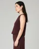 Esme Burgundy Jersey Top sold by Beyond Nine