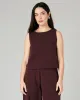 Esme Burgundy Jersey Top sold by Beyond Nine