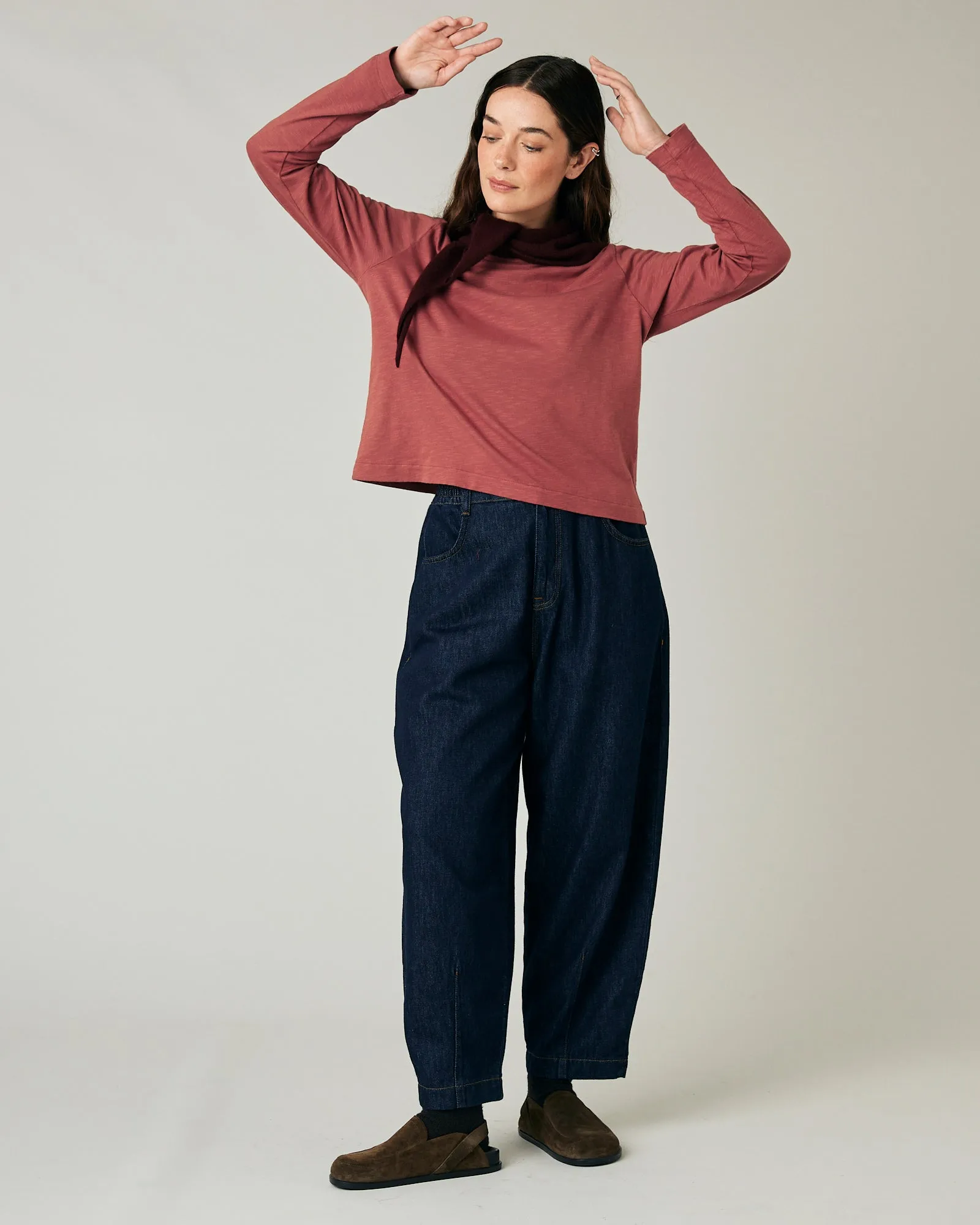 Boat Neck Top Clay Pink sold by Beyond Nine product image thumbnail 5