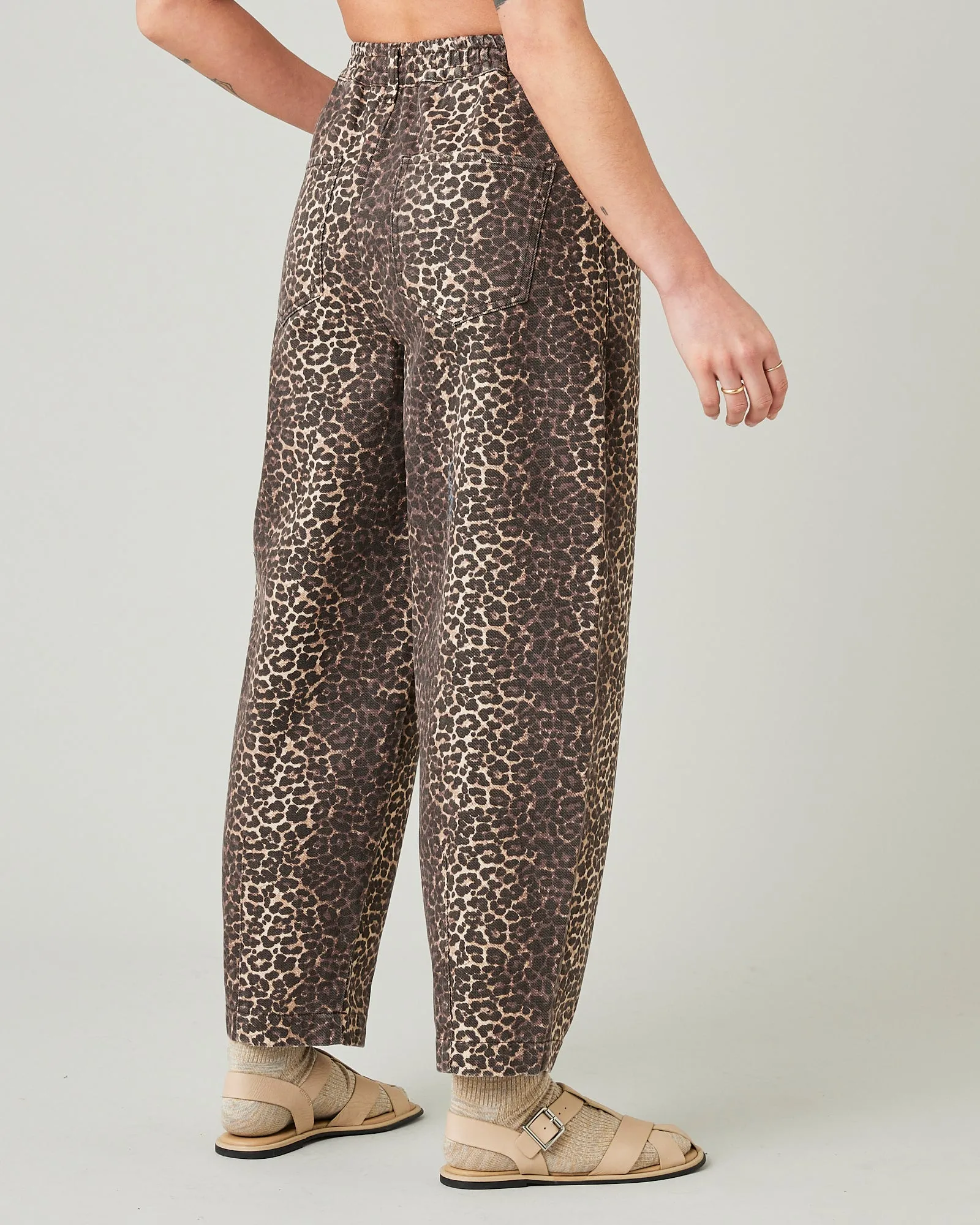 Remi Leopard Print Denim Jeans sold by Beyond Nine product image thumbnail 5