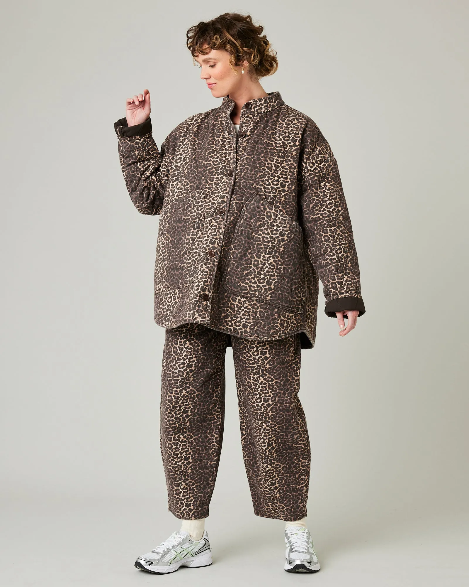 Rue Leopard Print Denim Jacket sold by Beyond Nine product image thumbnail 5