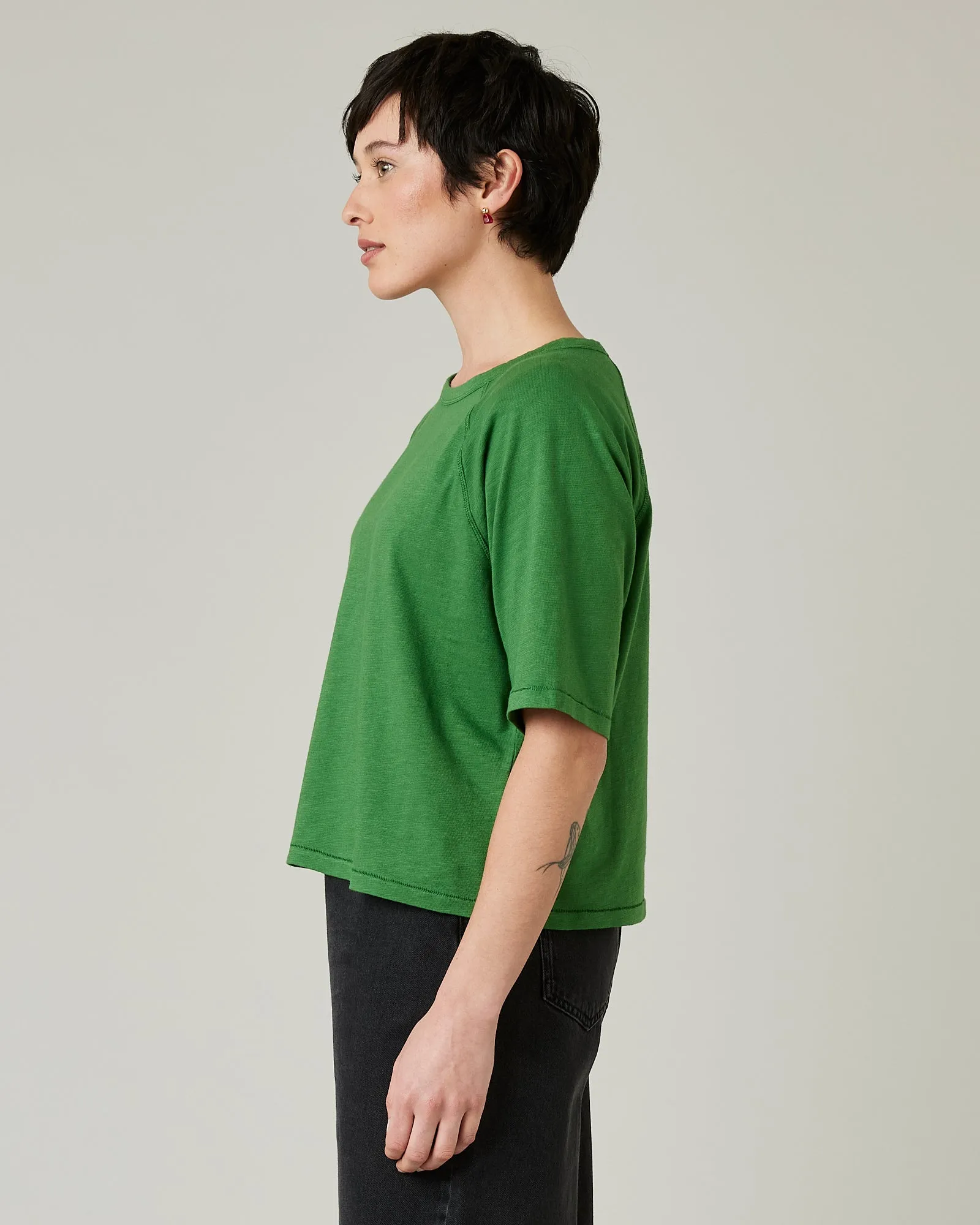 Raglan Top Clover Green sold by Beyond Nine product image thumbnail 2