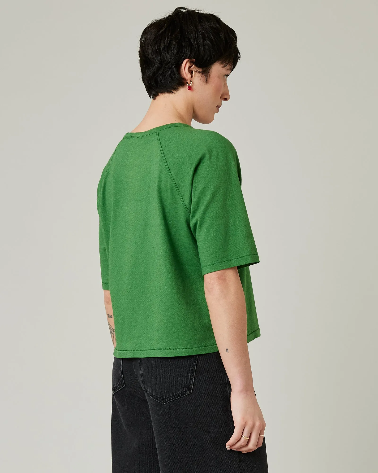 Raglan Top Clover Green sold by Beyond Nine product image thumbnail 4