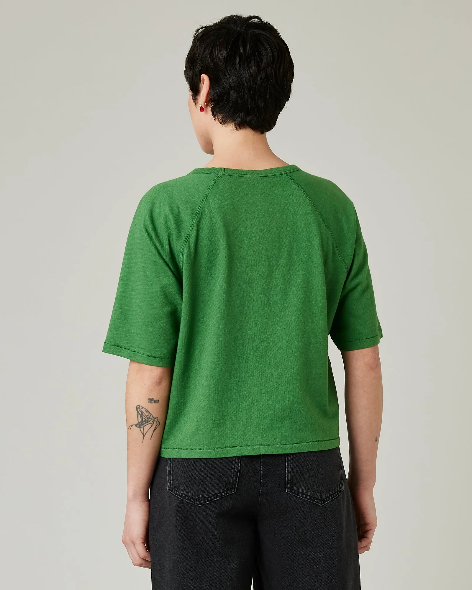 Raglan Top Clover Green sold by Beyond Nine product image thumbnail 3