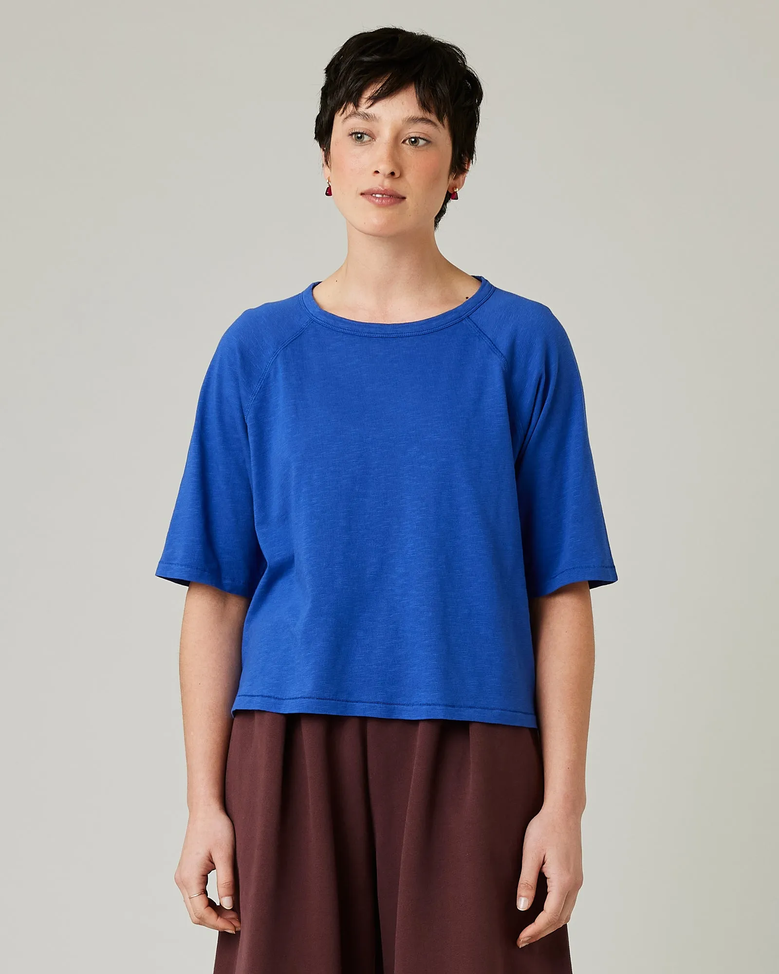 Raglan Top Lapis Blue sold by Beyond Nine