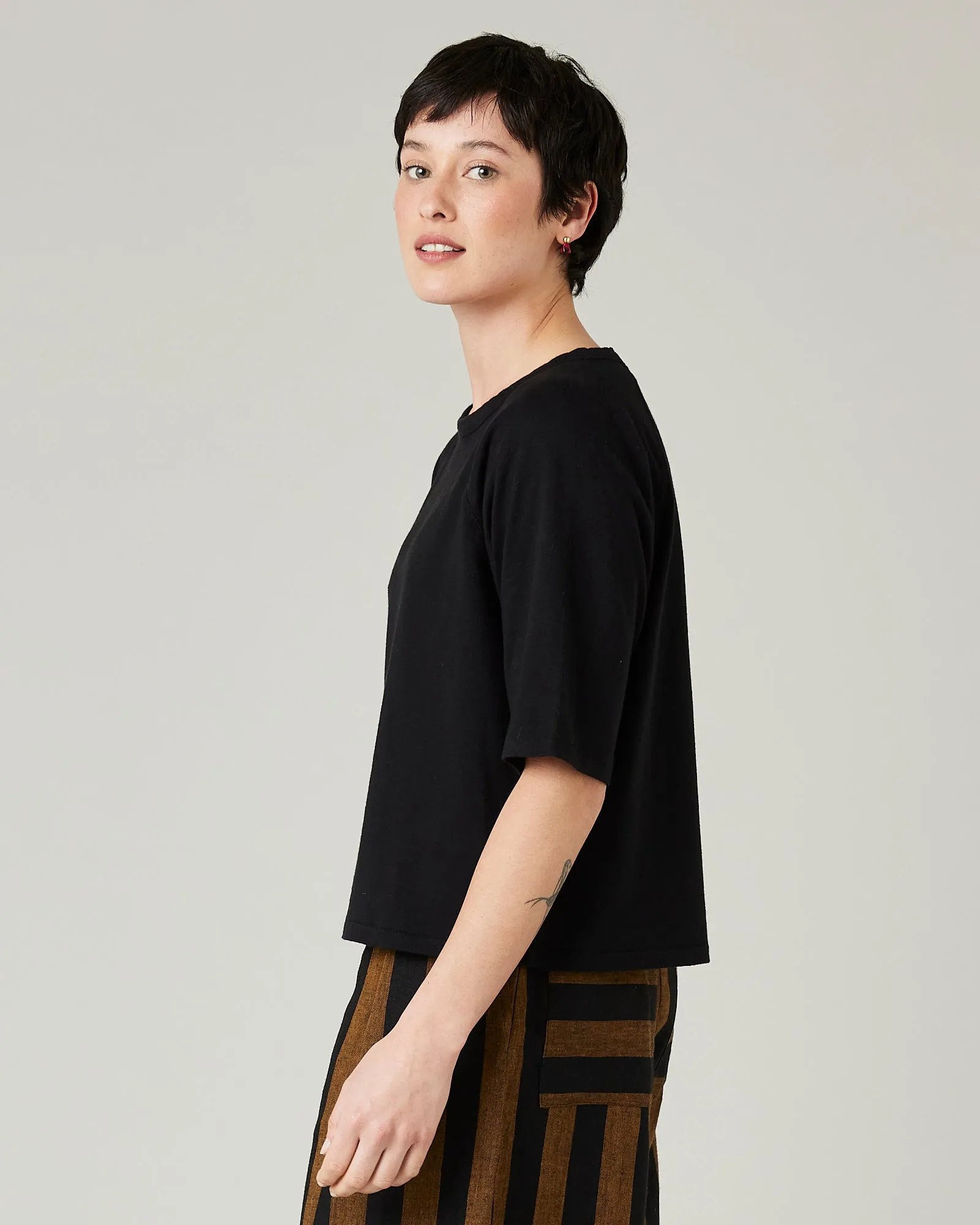 Raglan Top Black sold by Beyond Nine product image thumbnail 2