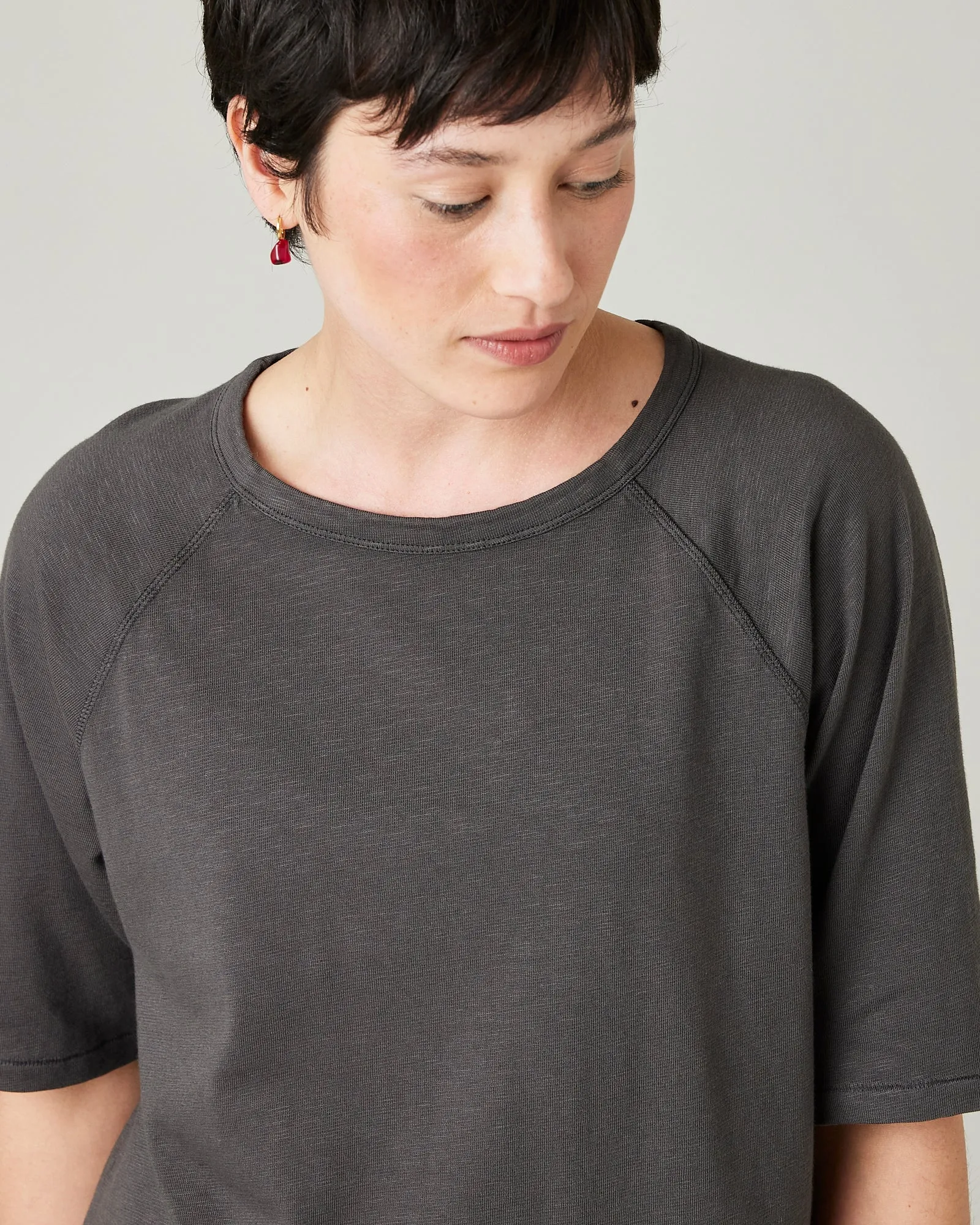 Raglan Top Slate sold by Beyond Nine product image thumbnail 5