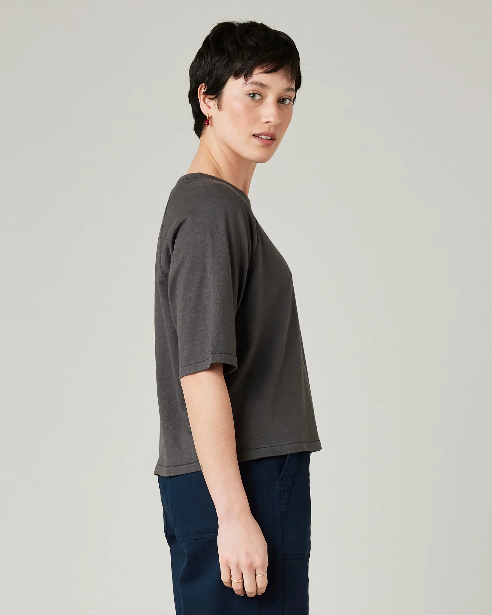 Raglan Top Slate sold by Beyond Nine product image thumbnail 4