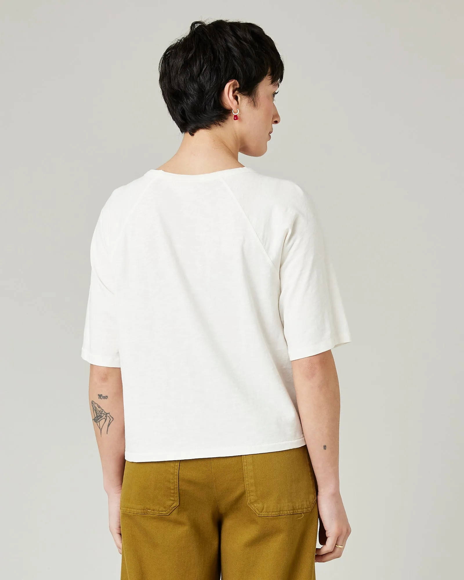 Raglan Top Ecru sold by Beyond Nine product image thumbnail 3