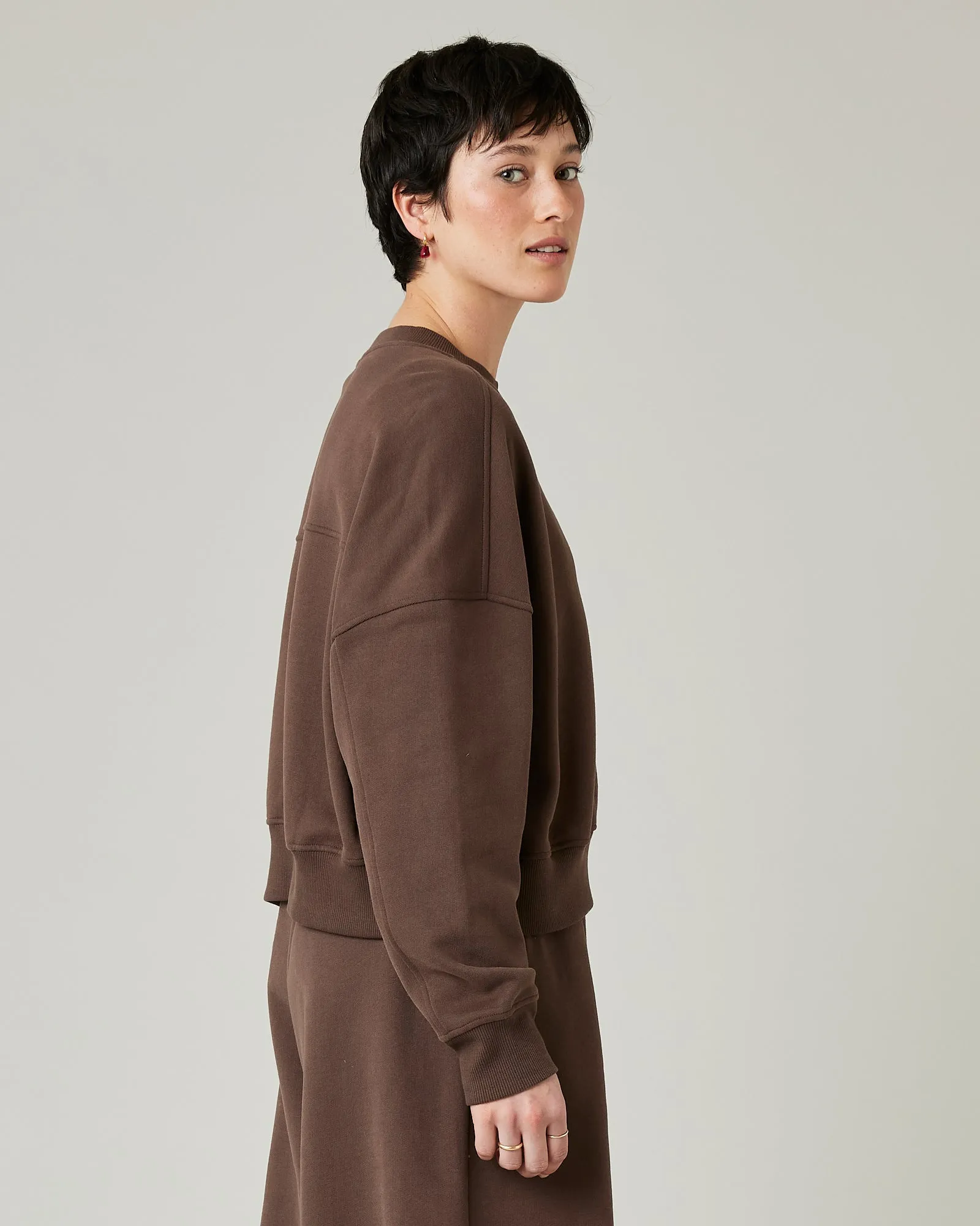 Eden Chocolate Organic Cotton Jumper sold by Beyond Nine product image thumbnail 4