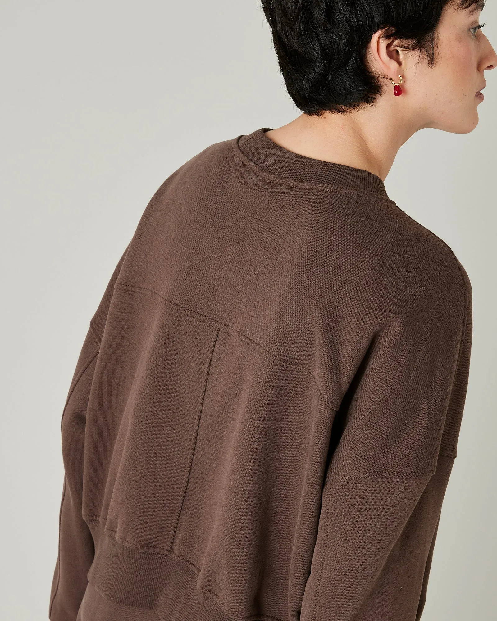 Eden Chocolate Organic Cotton Jumper sold by Beyond Nine product image thumbnail 5