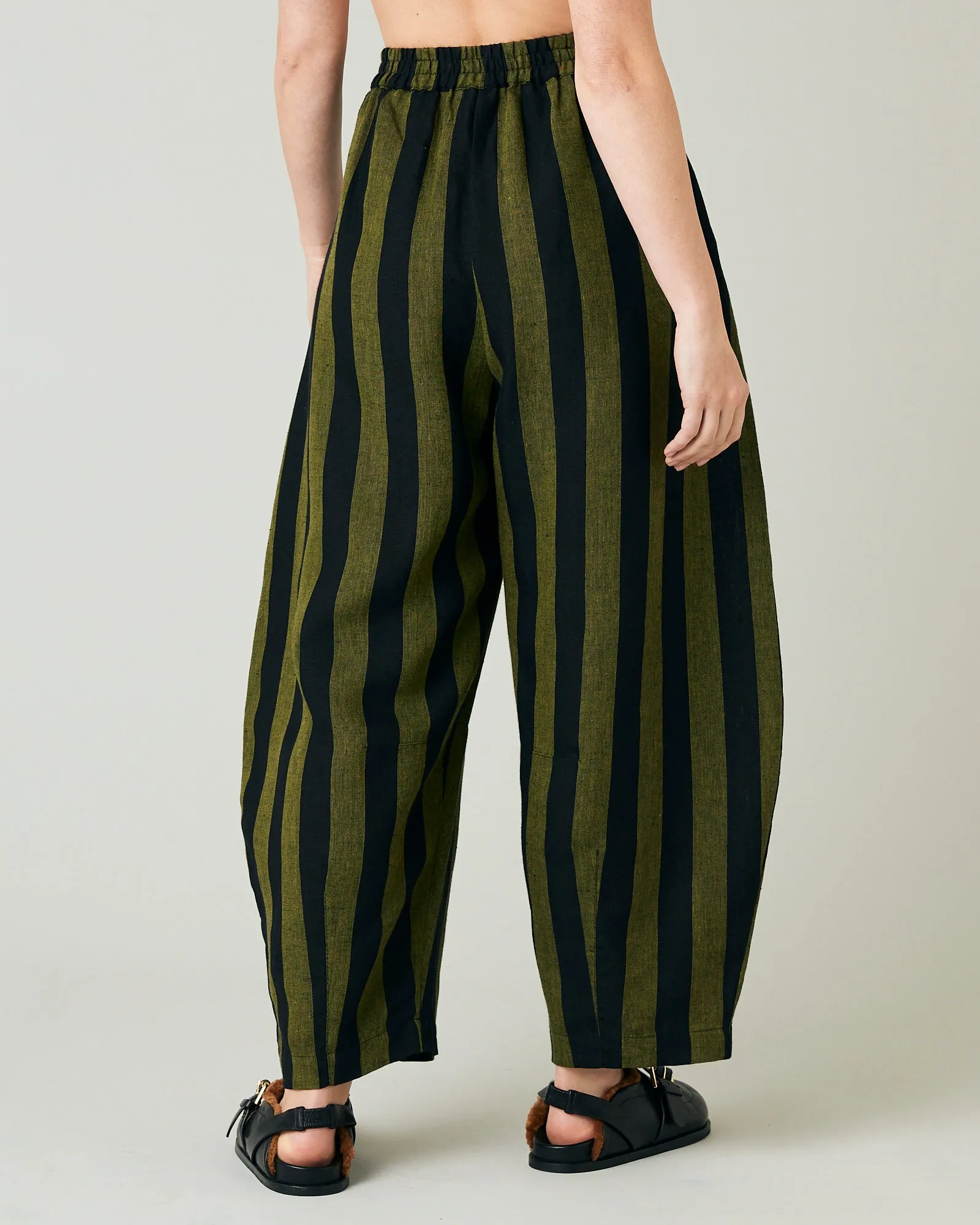 Daisy Black & Olive Stripe sold by Beyond Nine product image thumbnail 3