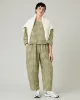Mabel Matcha Gingham Linen Trousers sold by Beyond Nine