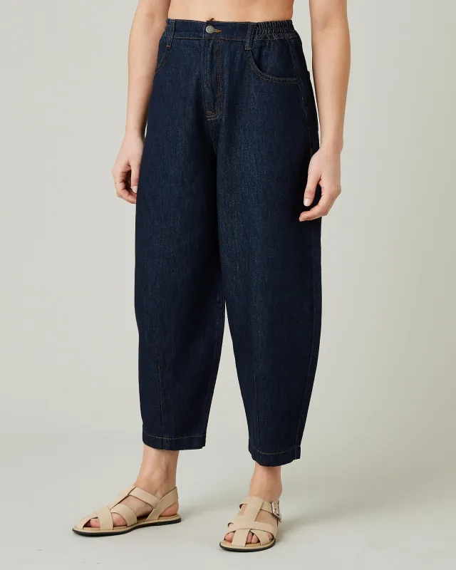 Remi Indigo Rinse Wash Denim Jeans sold by Beyond Nine