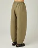 Daisy Khaki Linen Trousers sold by Beyond Nine
