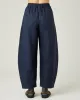 Daisy Navy Linen Trousers sold by Beyond Nine