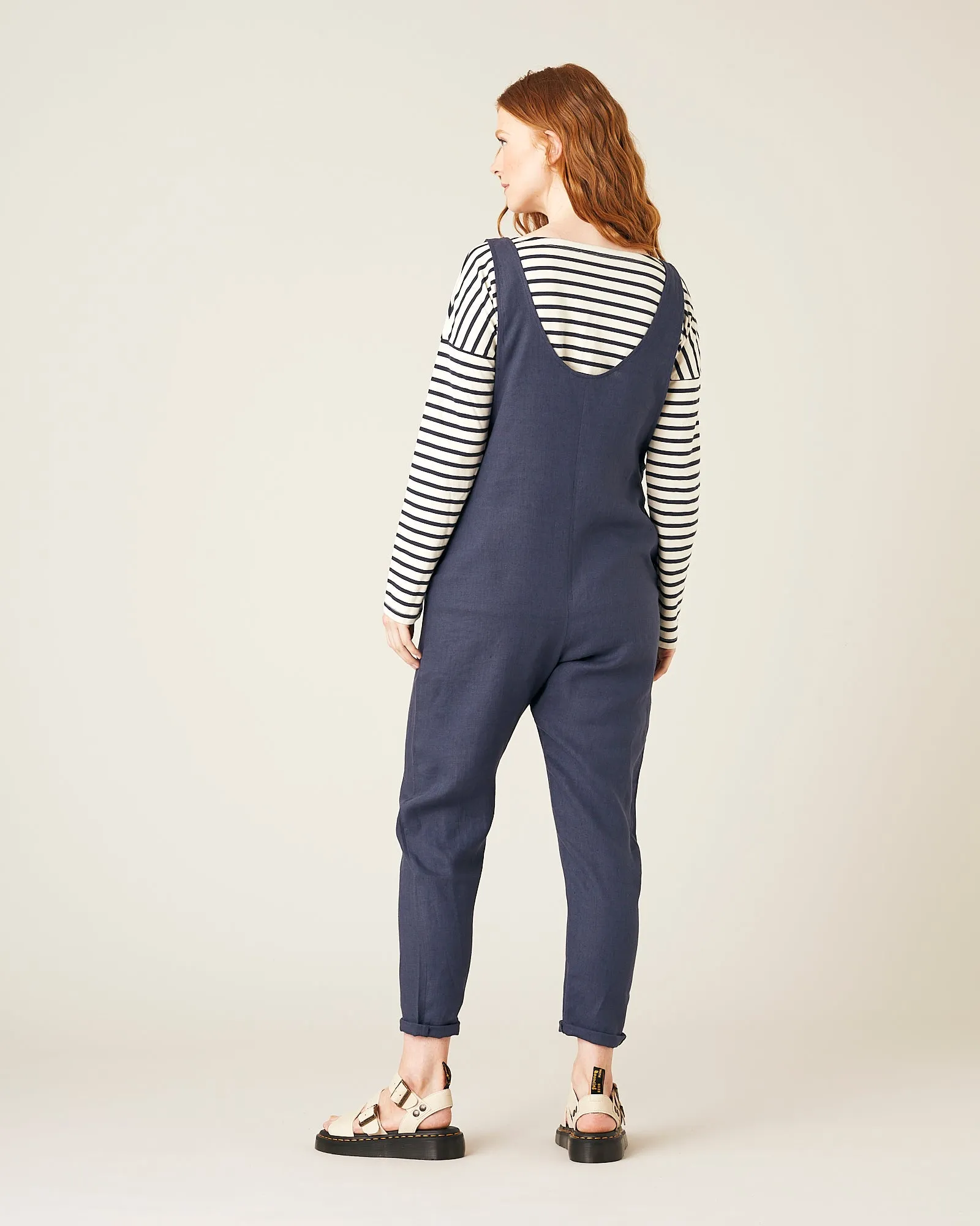 Linen Laura - Navy sold by Beyond Nine product image thumbnail 3