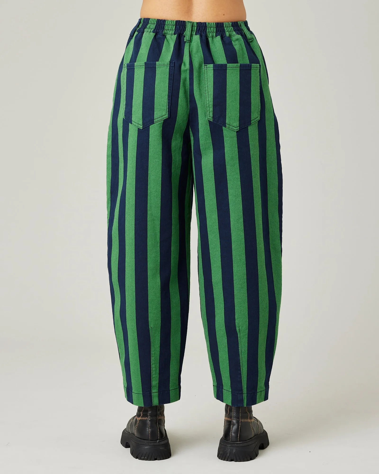 Remi Navy & Grass Stripe Jeans sold by Beyond Nine product image thumbnail 4