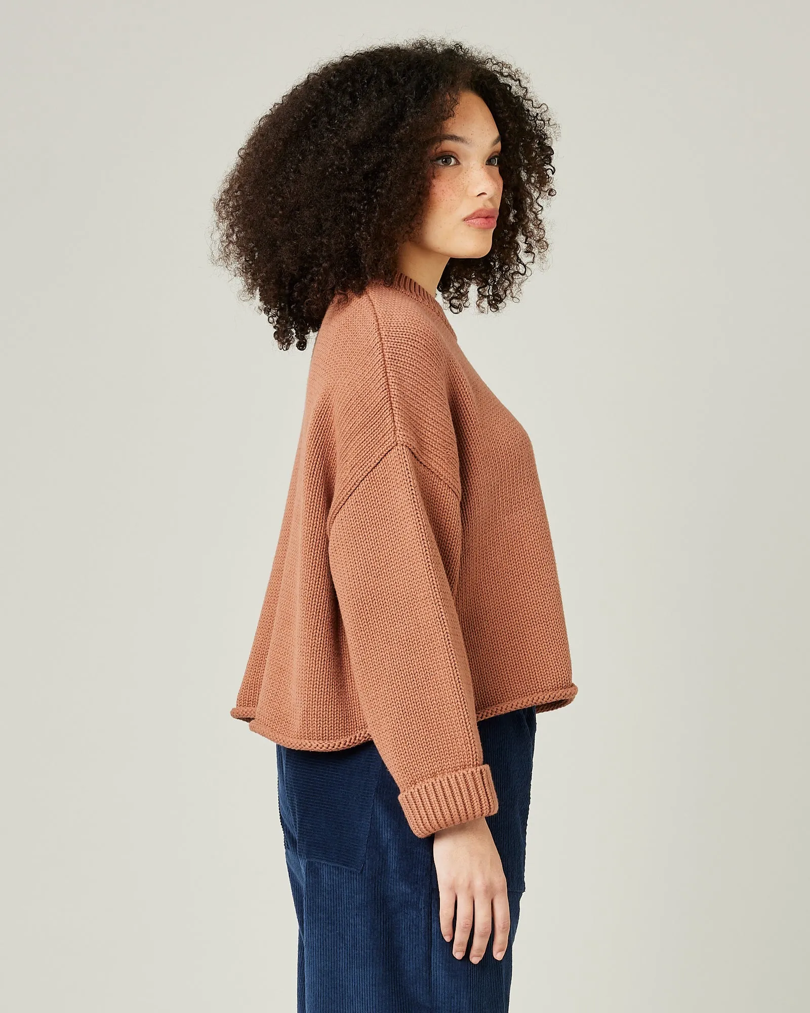 Coco Nutmeg Knitted Cotton Jumper sold by Beyond Nine product image thumbnail 4