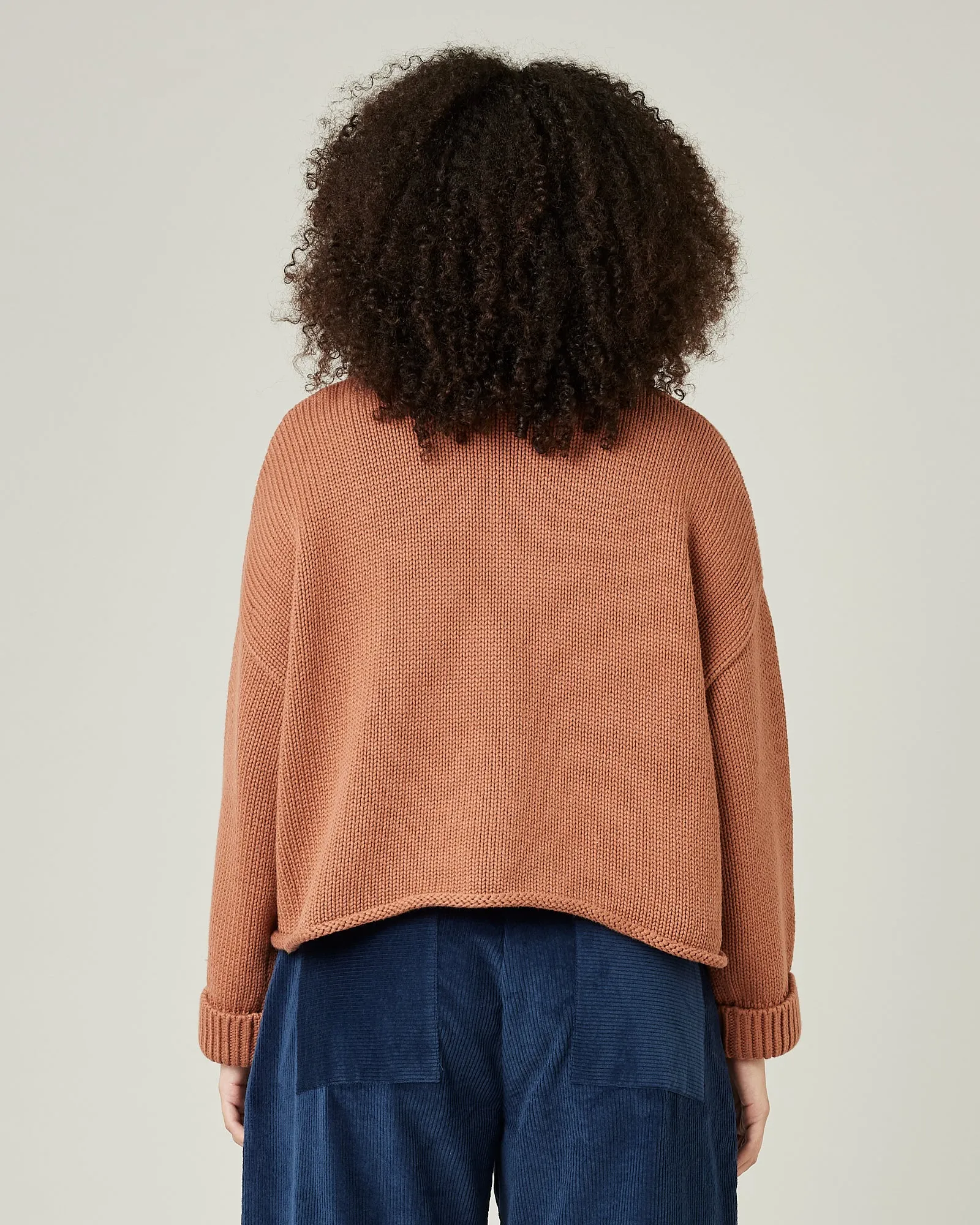 Coco Nutmeg Knitted Cotton Jumper sold by Beyond Nine product image thumbnail 3