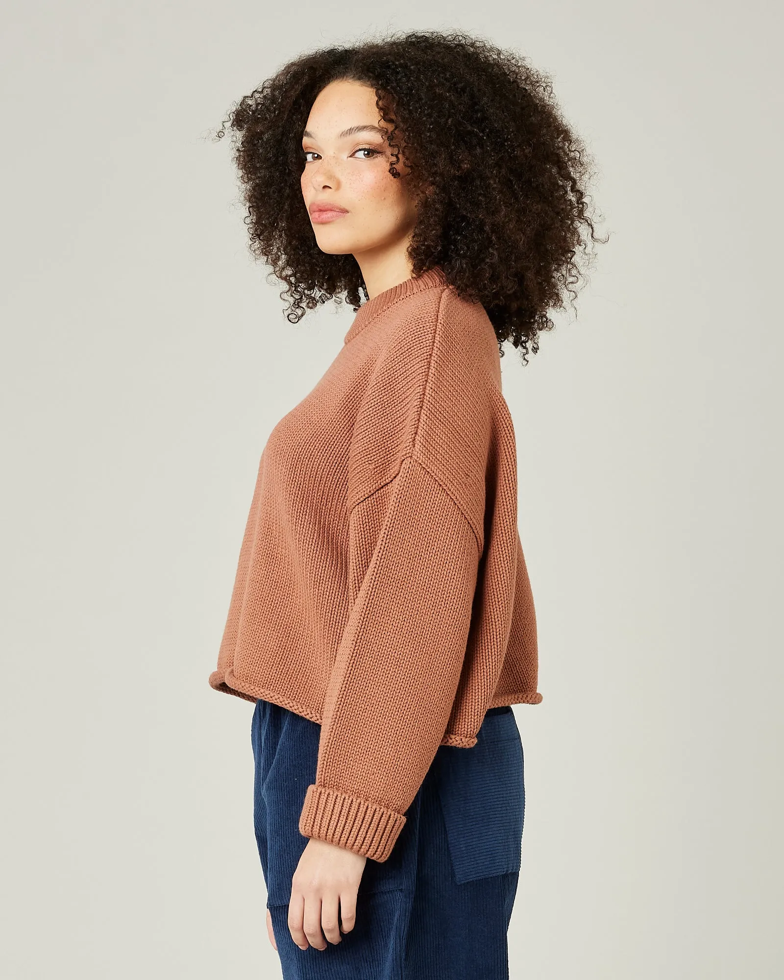 Coco Nutmeg Knitted Cotton Jumper sold by Beyond Nine product image thumbnail 2