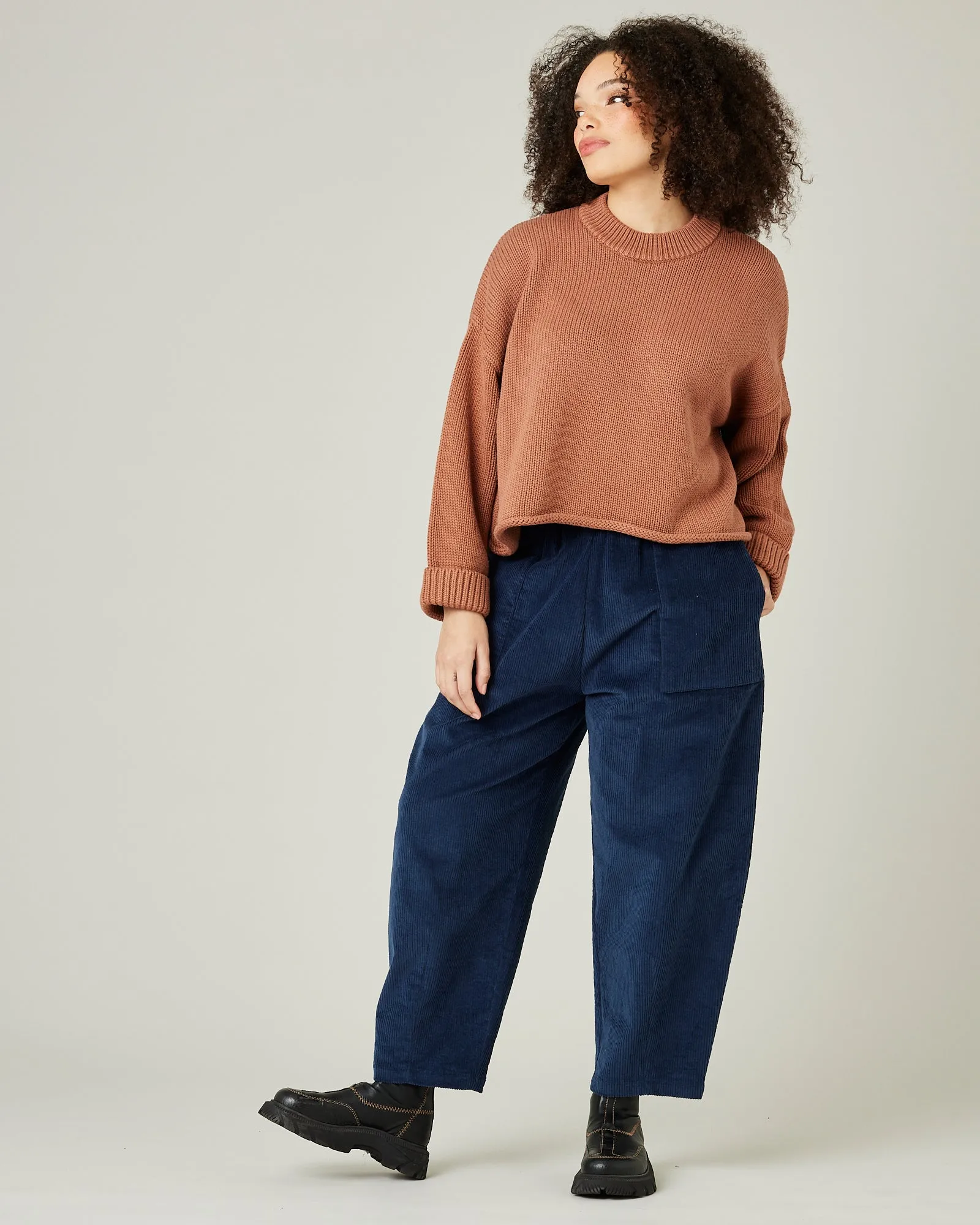 Coco Nutmeg Knitted Cotton Jumper sold by Beyond Nine product image thumbnail 5