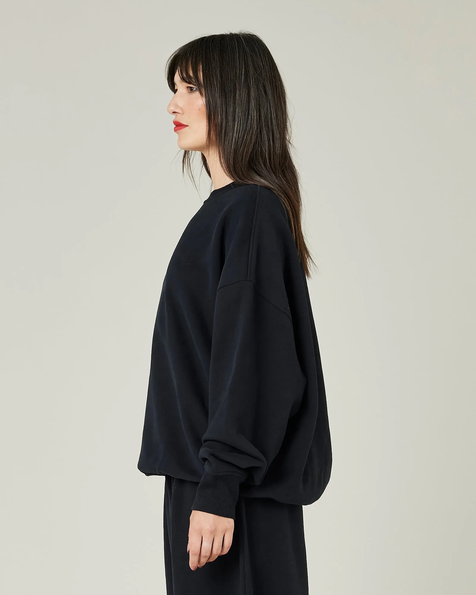Riley Black Organic Cotton Jumper sold by Beyond Nine product image thumbnail 2