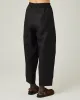 Huxley Black Linen Trousers sold by Beyond Nine