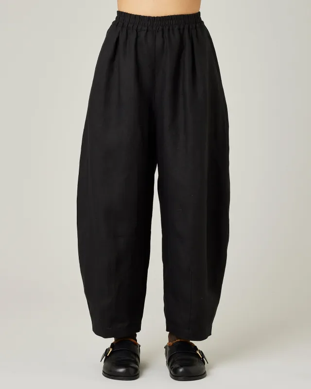 Daisy Black Linen Trousers sold by Beyond Nine