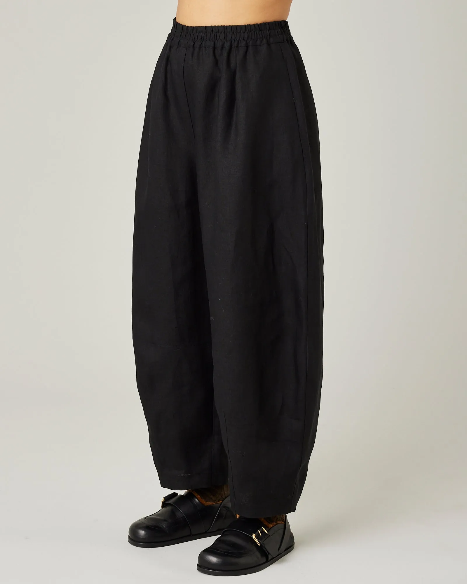 Daisy Black Linen Trousers sold by Beyond Nine product image thumbnail 2