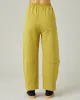 Madi Pistachio Organic Cotton Jersey Trousers sold by Beyond Nine