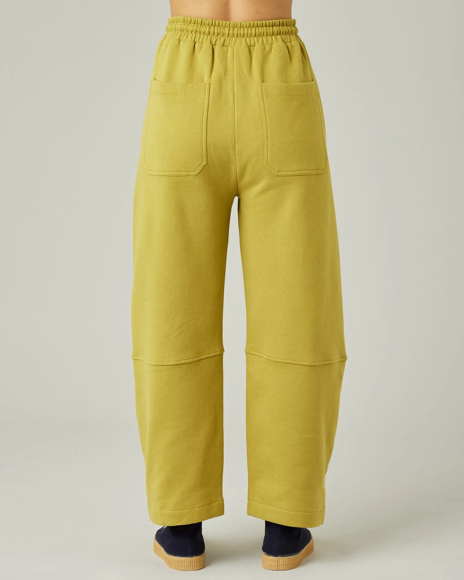 Madi Pistachio Organic Cotton Jersey Trousers sold by Beyond Nine product image thumbnail 4