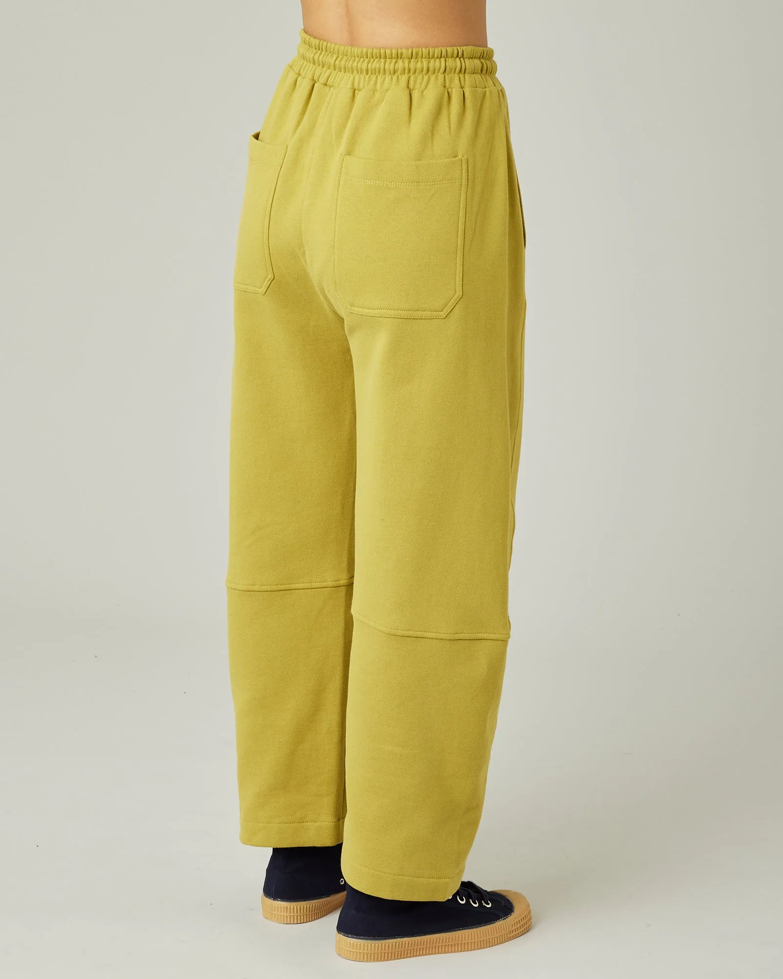 Madi Pistachio Organic Cotton Jersey Trousers sold by Beyond Nine product image thumbnail 5