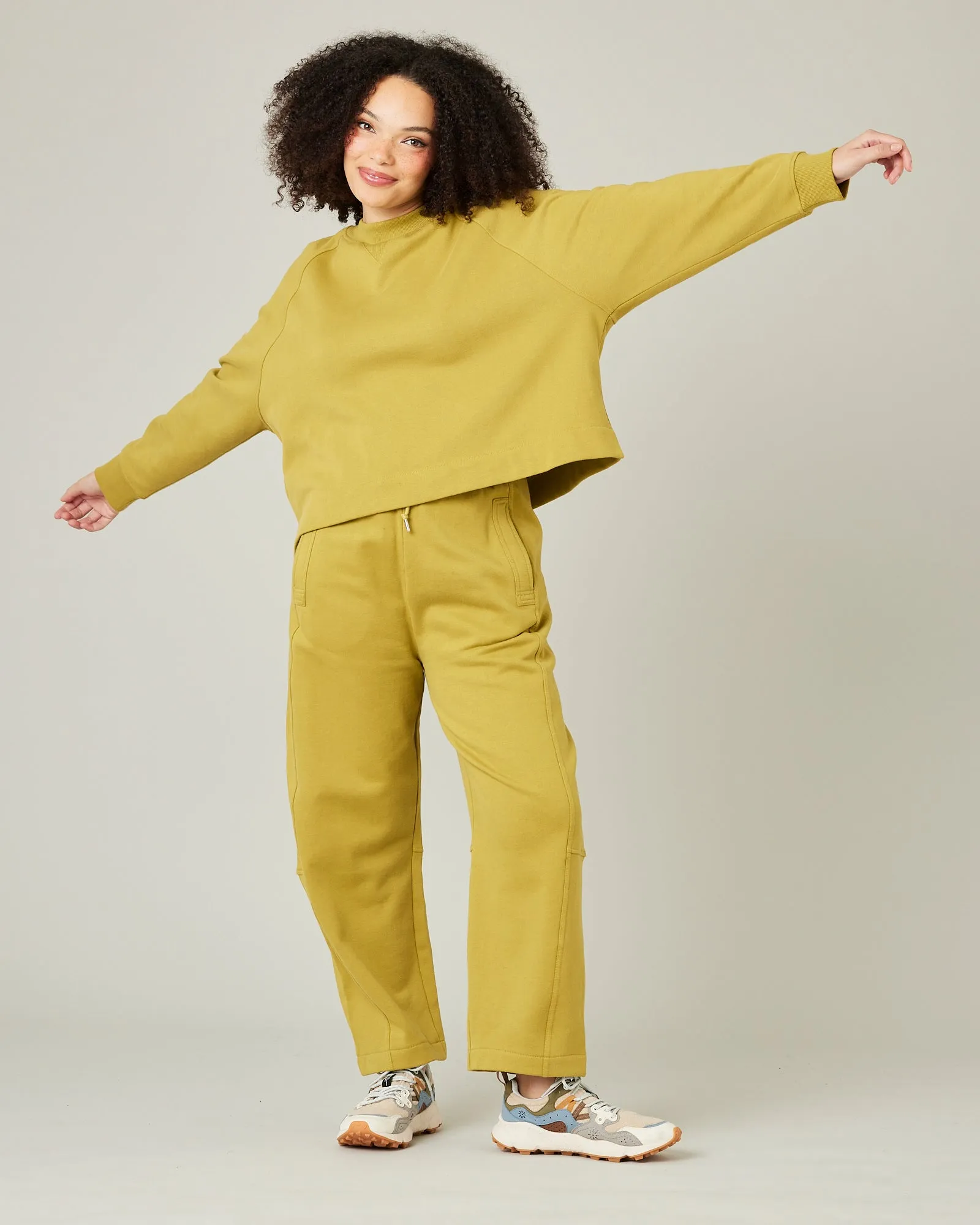 Noa Pistachio Organic Cotton Jumper sold by Beyond Nine product image thumbnail 5