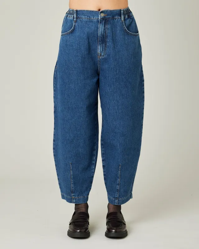 Remi Mid Blue Wash Denim Jeans sold by Beyond Nine