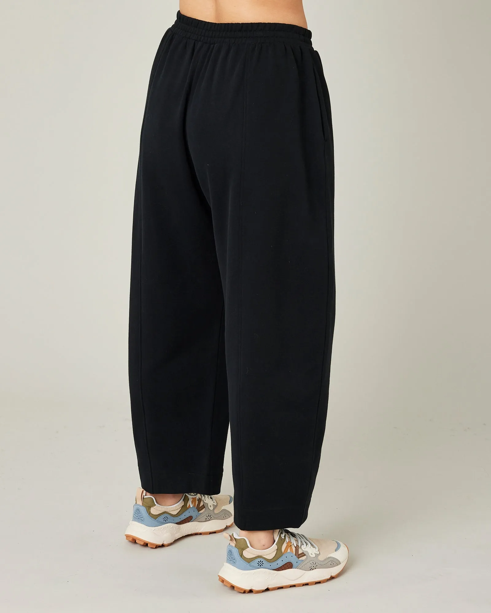 Mabel Black Fleeceback Jersey Trousers sold by Beyond Nine product image thumbnail 4