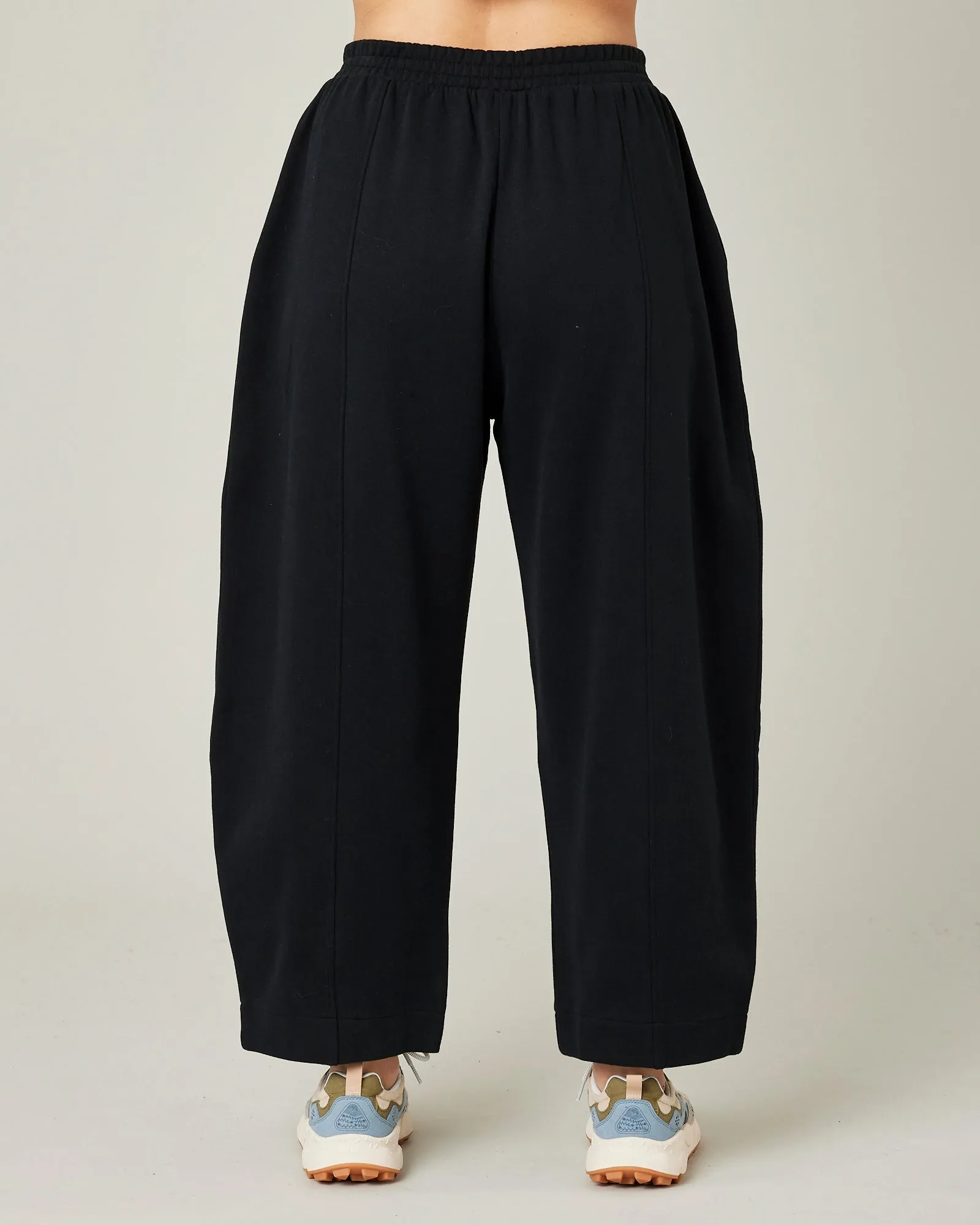 Mabel Black Fleeceback Jersey Trousers sold by Beyond Nine product image thumbnail 3