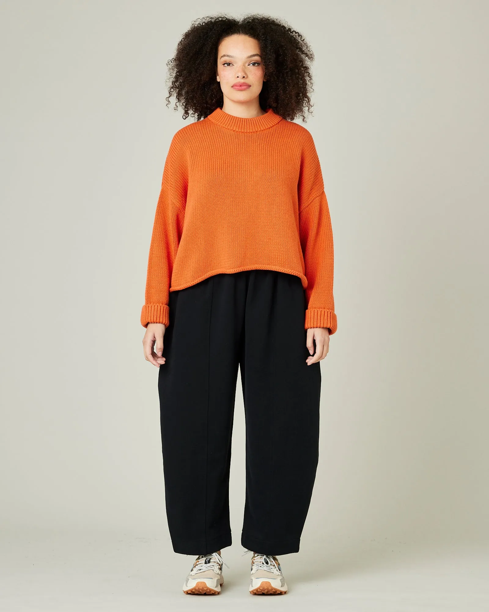 Mabel Black Fleeceback Jersey Trousers sold by Beyond Nine product image thumbnail 5