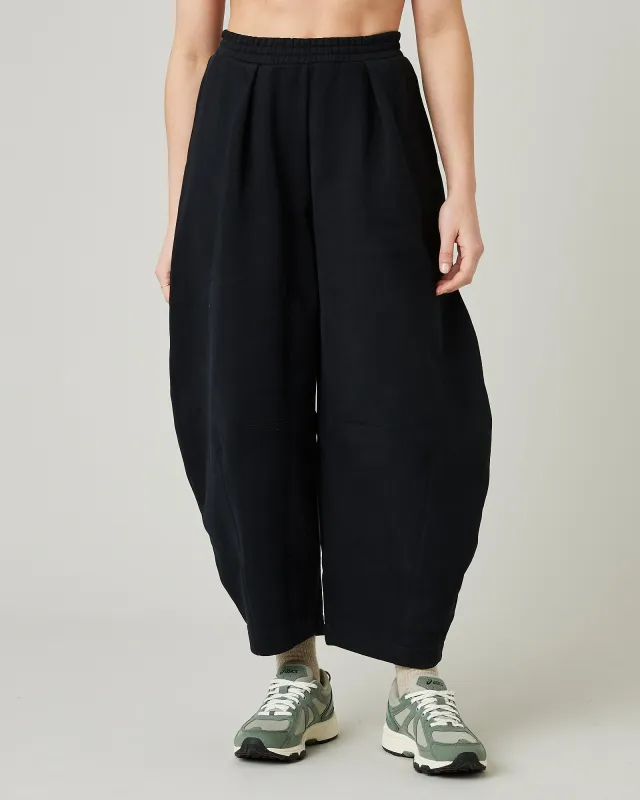 Daisy Black Organic Cotton Jersey Trousers sold by Beyond Nine