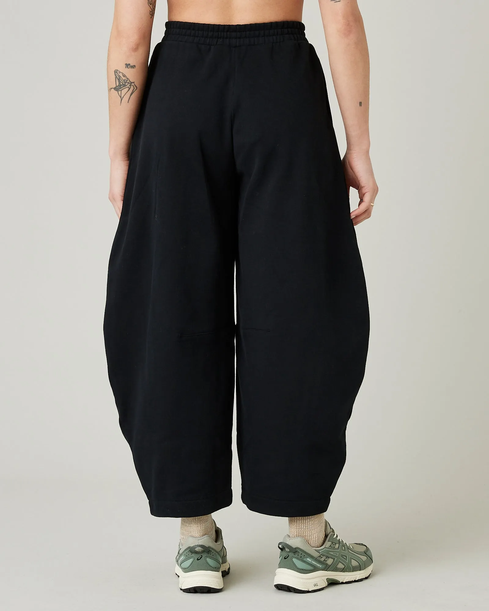 Daisy Black Organic Cotton Jersey Trousers sold by Beyond Nine product image thumbnail 3