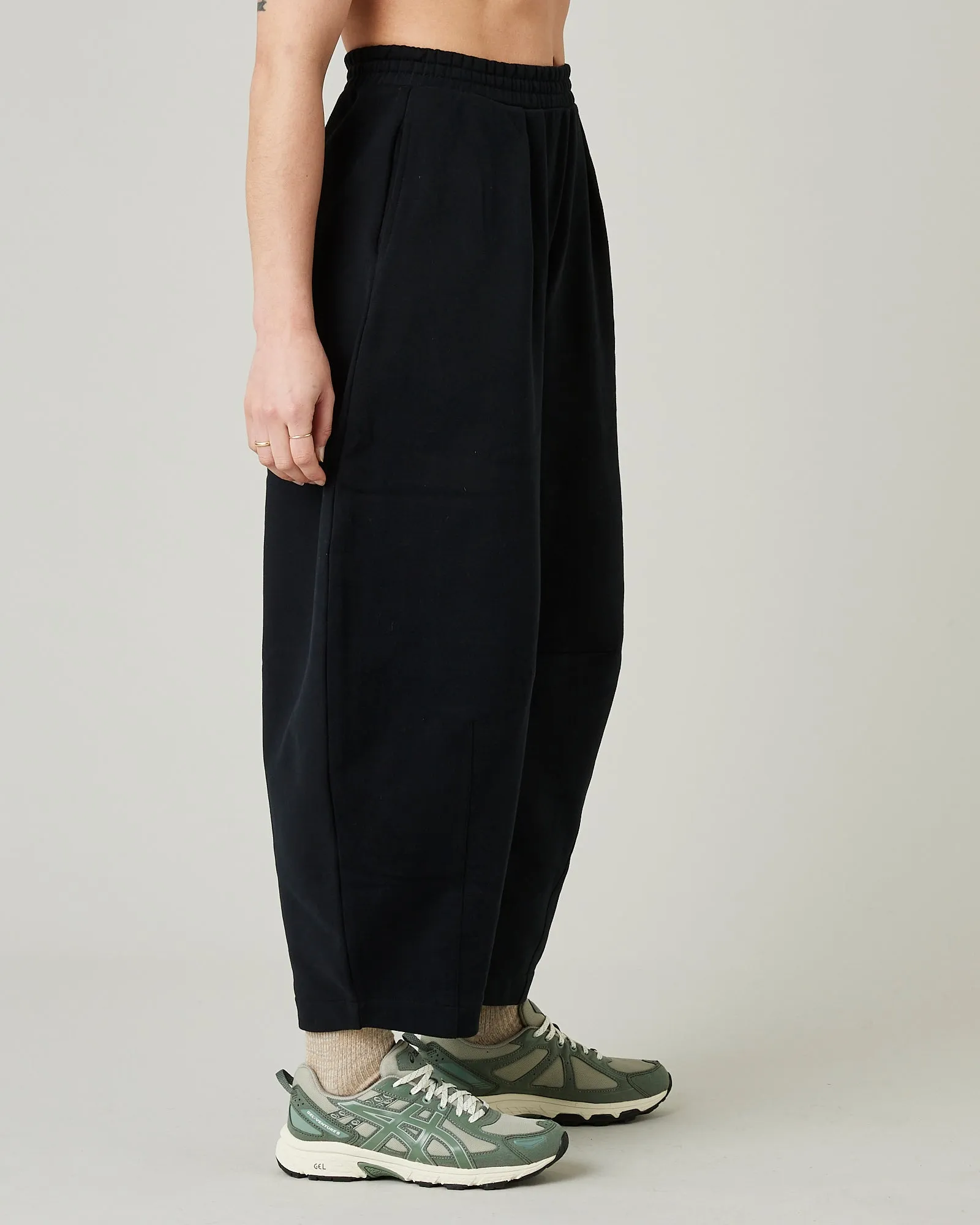 Daisy Black Organic Cotton Jersey Trousers sold by Beyond Nine product image thumbnail 4