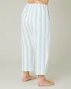 Ultimate PJ Trousers Sky Blue Stripe Linen sold by Beyond Nine