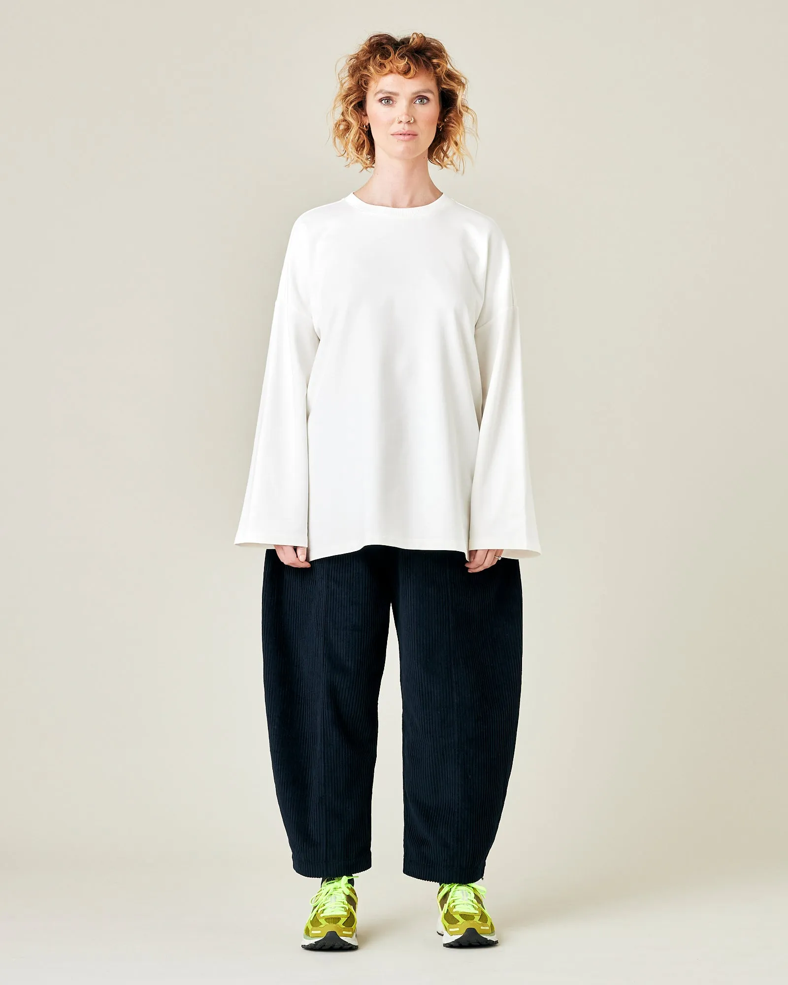 Mabel True Navy Cord Trousers sold by Beyond Nine product image thumbnail 5